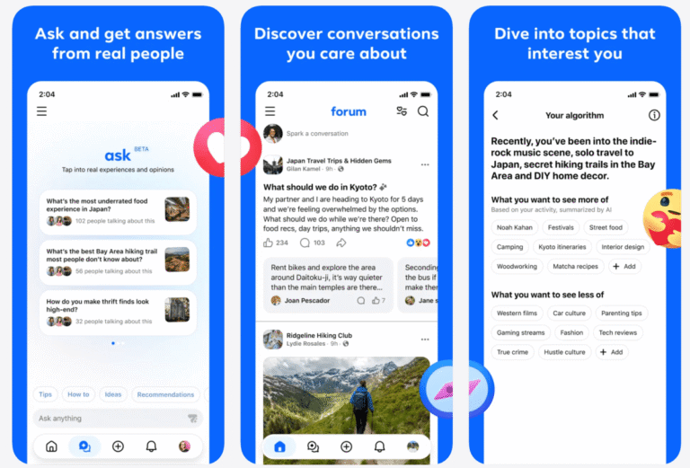 Meta is quietly launching a new Reddit-like app called Forum | TechCrunch